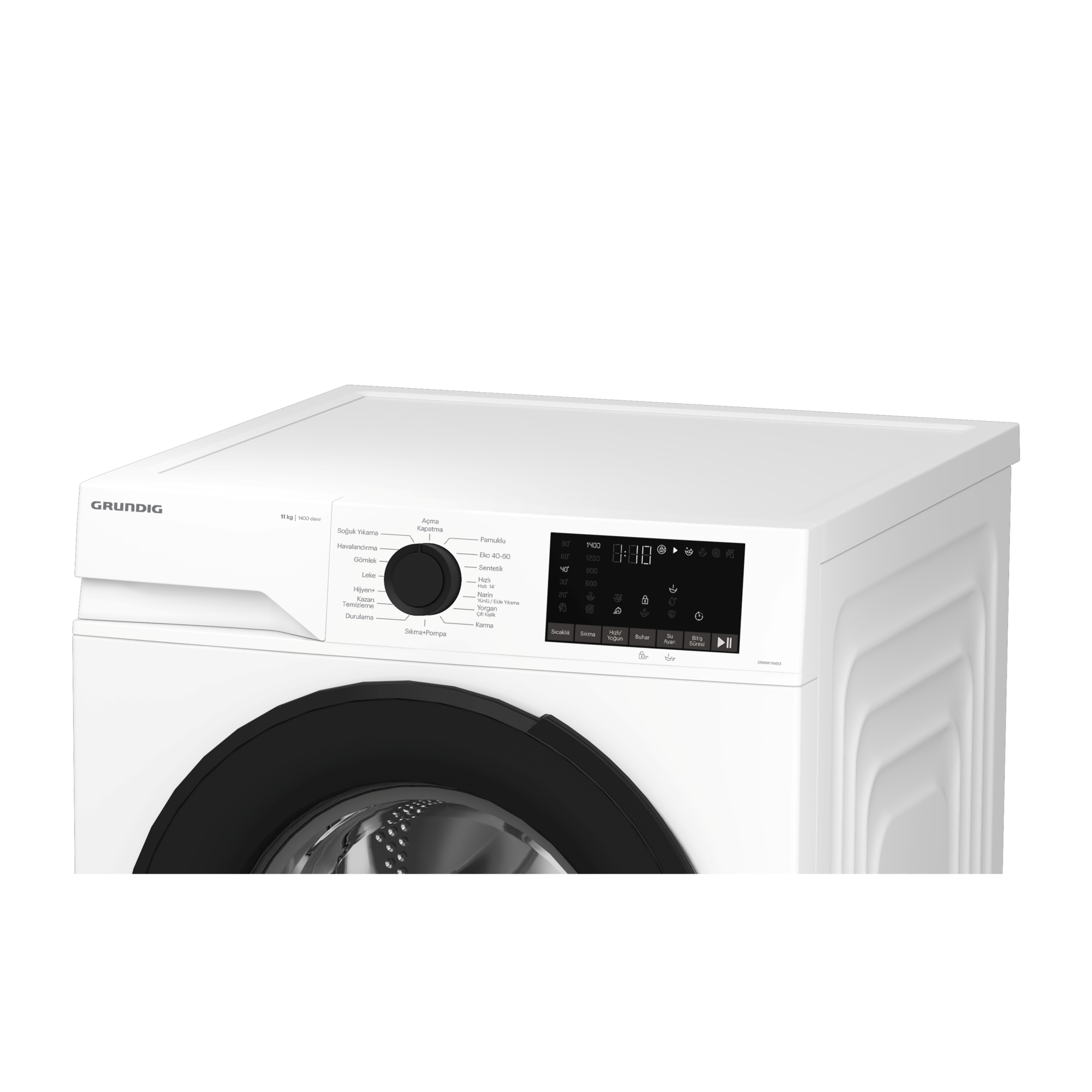 GPWM 114613 Grundig 11 Kg Inverter Motor Çamaşır Makinesi