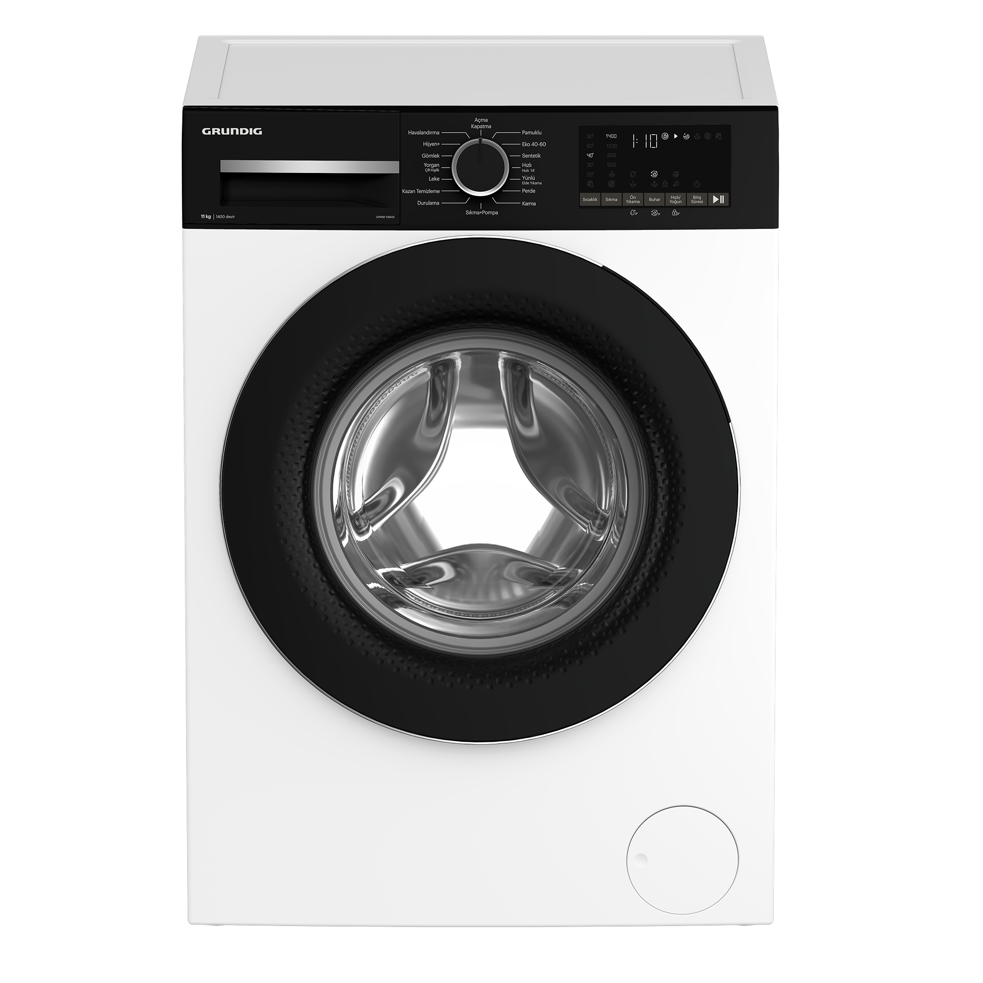 GPWM 114643 Grundig 11 Kg Inverter Motor Çamaşır Makinesi