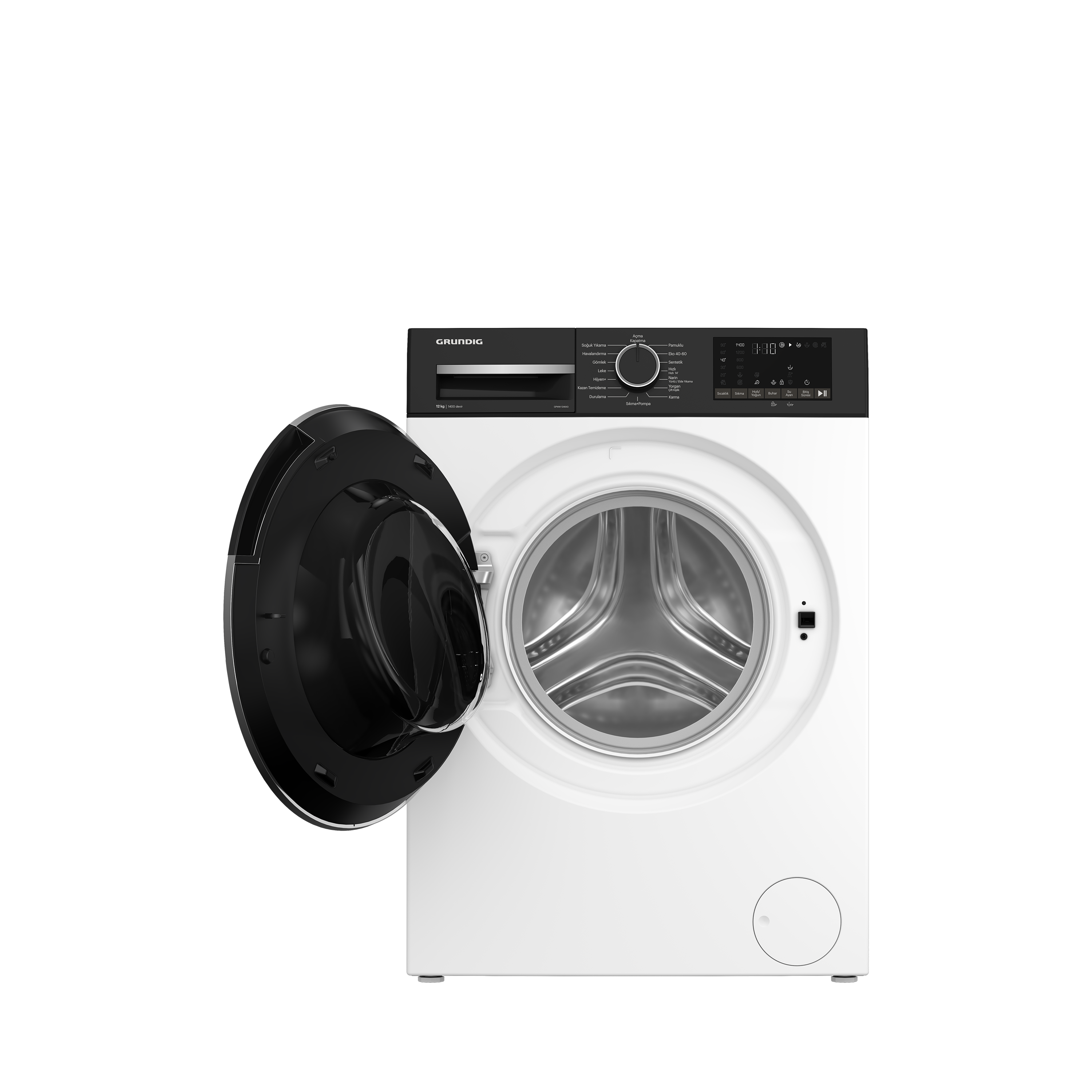 GPWM 124643 Grundig 12 Kg Inverter Motor Çamaşır Makinesi