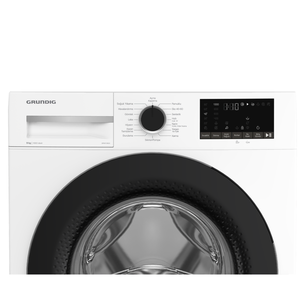 GPWM 91624 Grundig 9 Kg Inverter Motor Çamaşır Makinesi