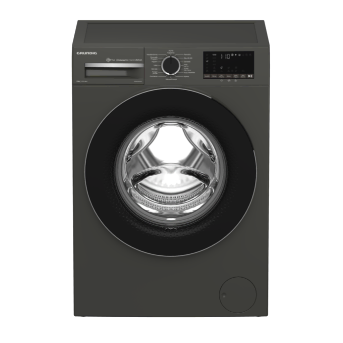 GPWM 92644 MG Grundig 9 Kg Inverter Motor Manhattan Gray Çamaşır Makinesi