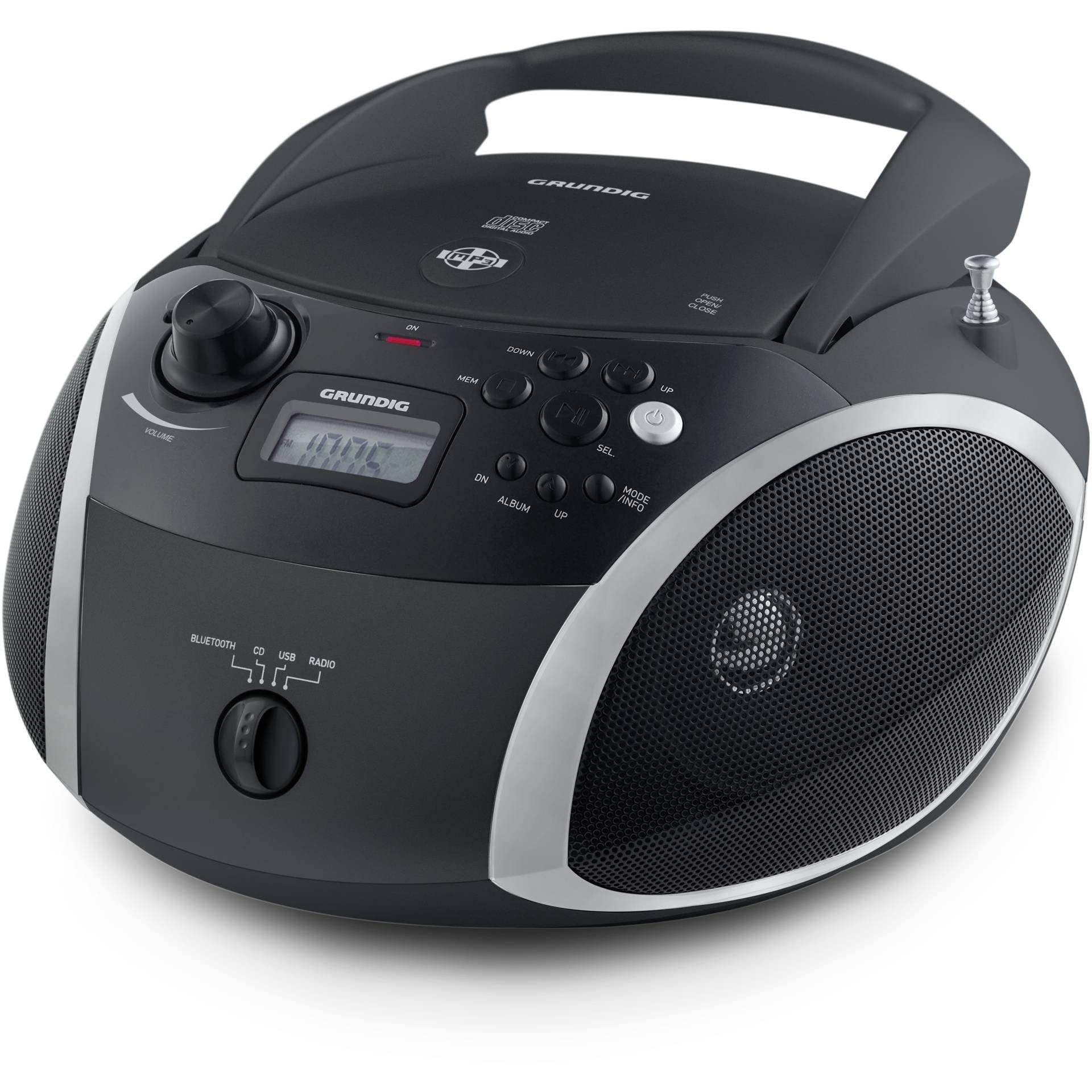 GRB 3000 BT Grundig Bluetooth CD Çalar Radyo Siyah/Silver