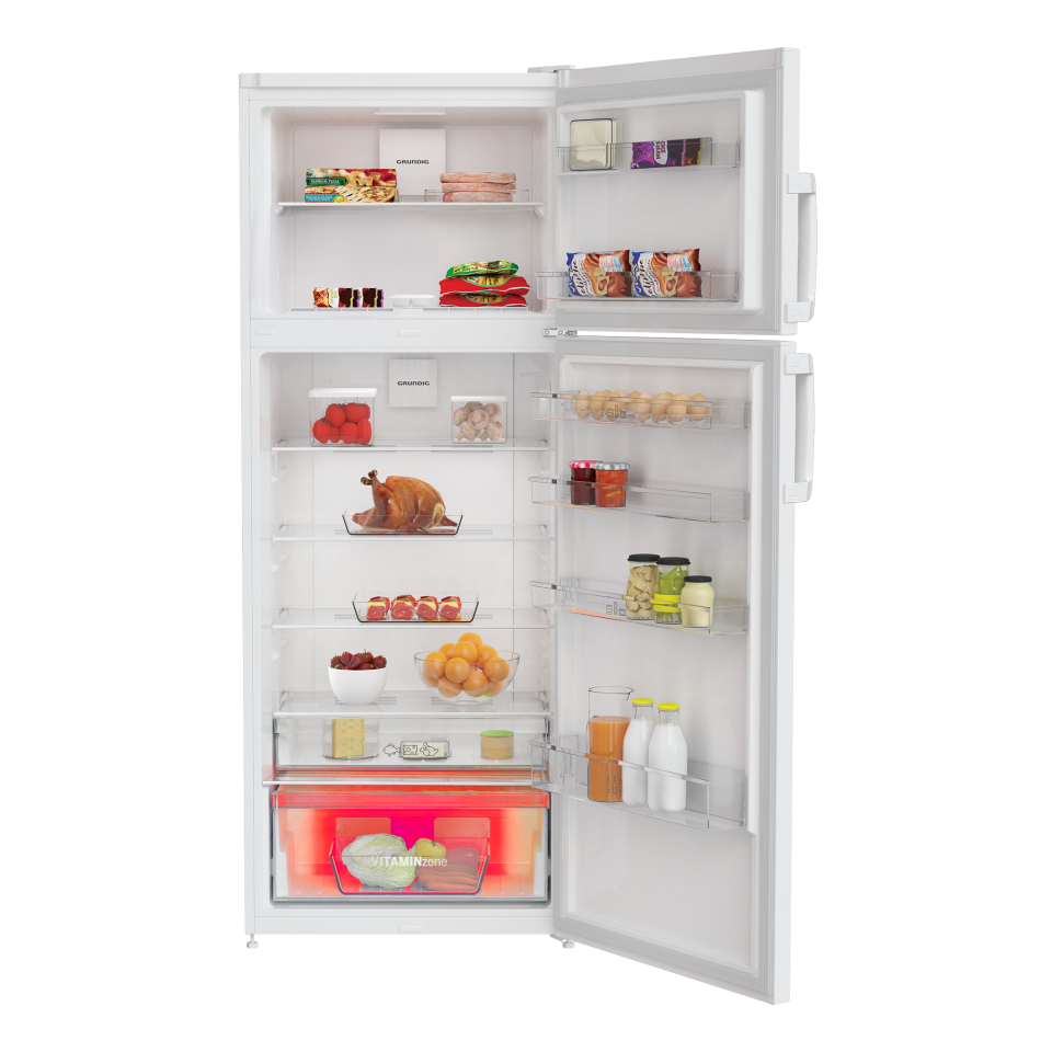 GRNE 4653 Grundig Duo No Frost Net 406Lt. Buzdolabı