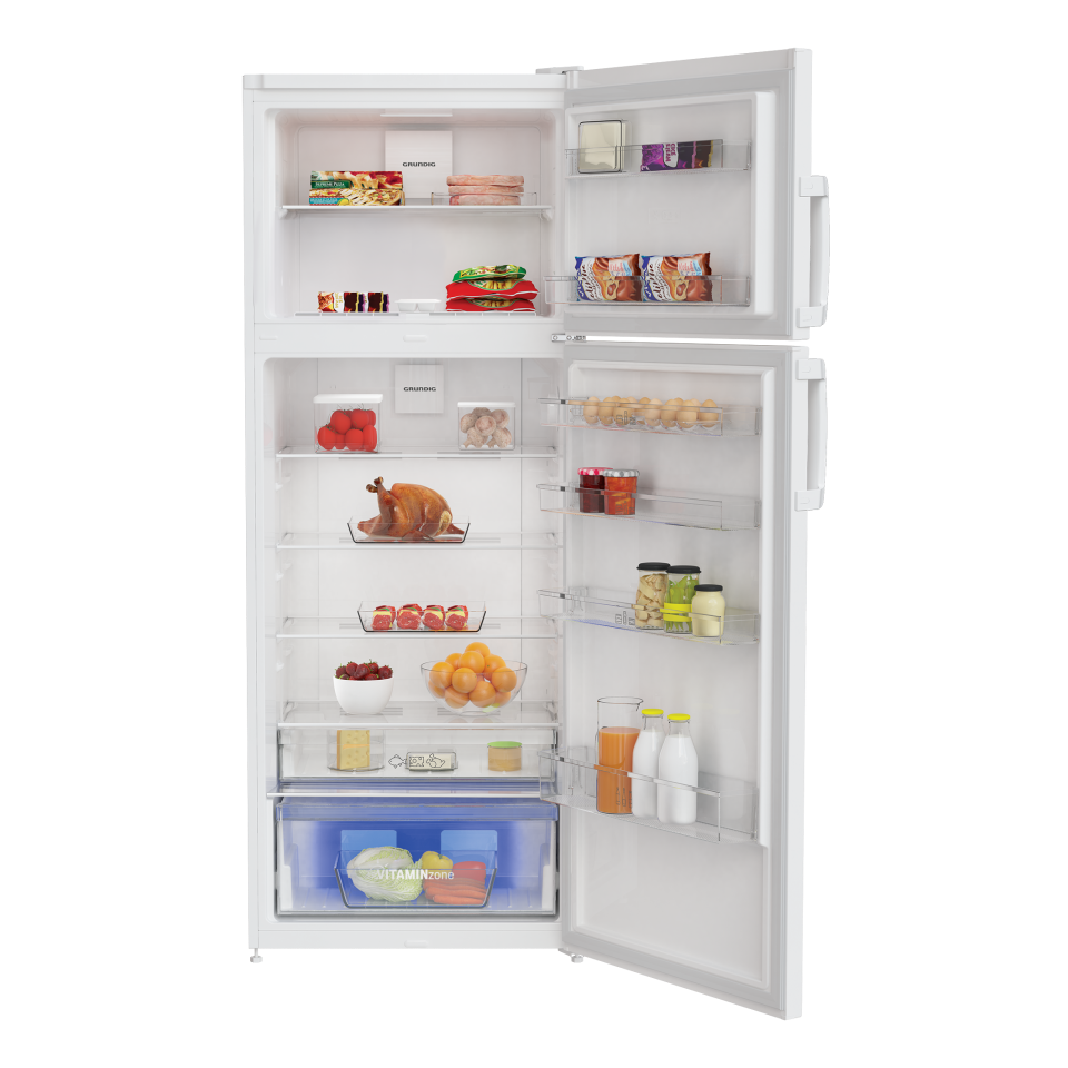 GRNE 4653 Grundig Duo No Frost Net 406Lt. Buzdolabı