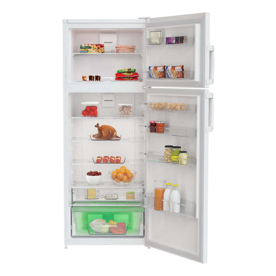 GRNE 4653 Grundig Duo No Frost Net 406Lt. Buzdolabı