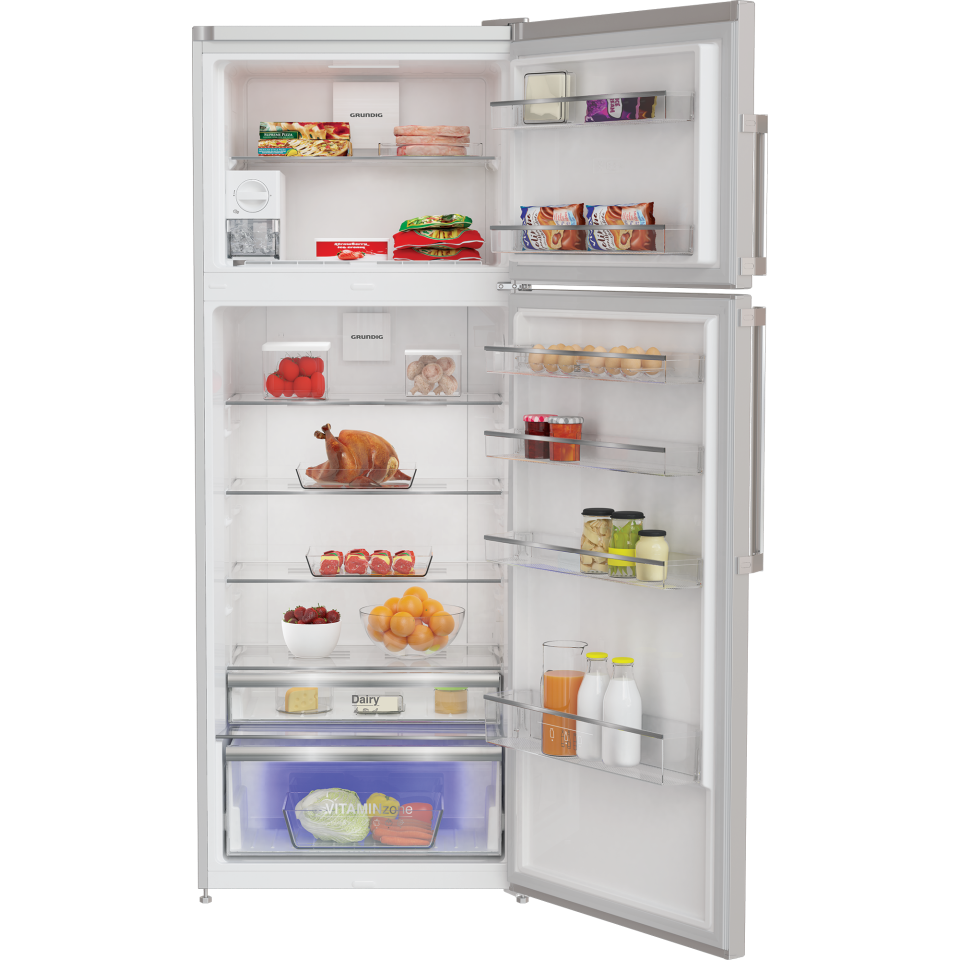 GRNE 4653 S Grundig Duo No Frost Net 406Lt. Buzdolabı