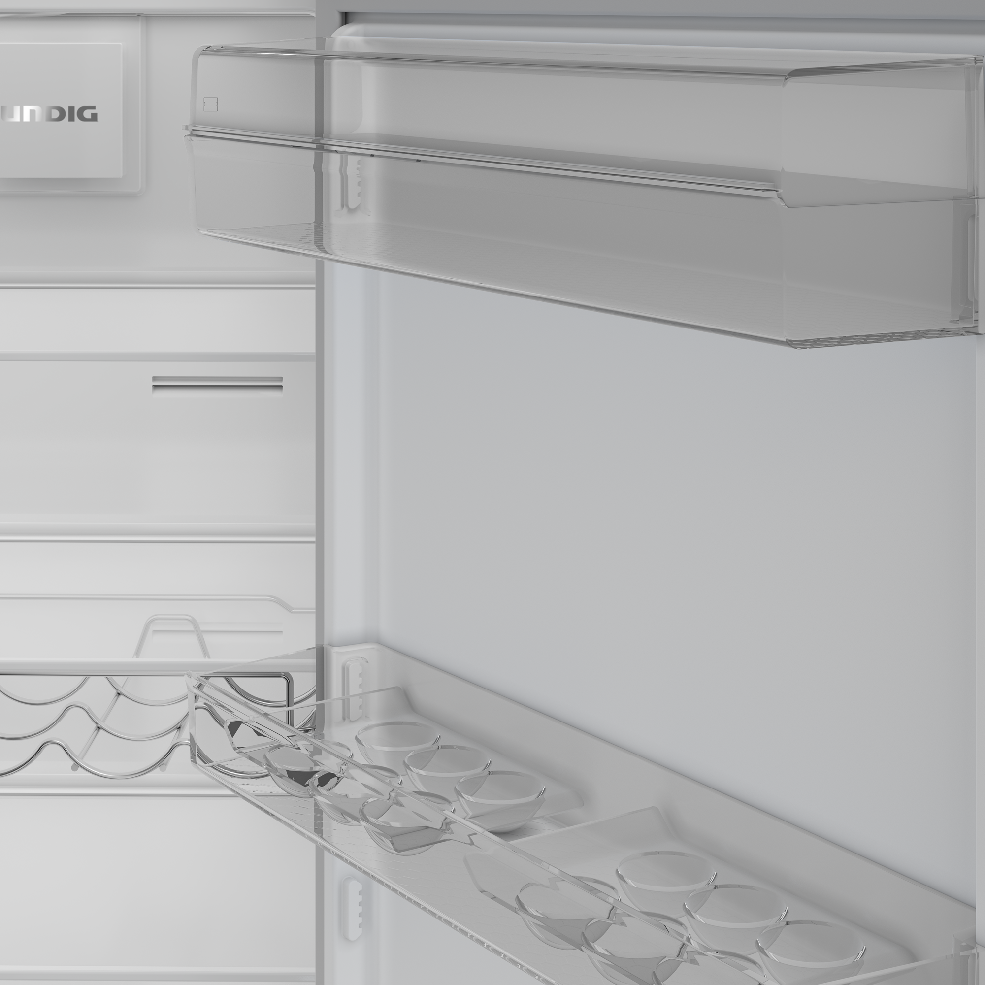 GSNR 10722 Grundig No Frost Net 375Lt Tek Kapılı Beyaz Buzdolabı