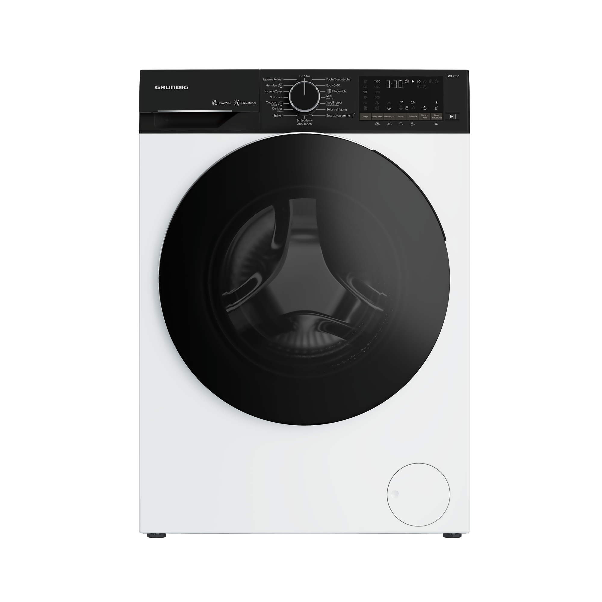 GW7P58410W Grundig 8 Kg Inverter Motor FiberCatcher™ Home Whiz Çamaşır Makinesi
