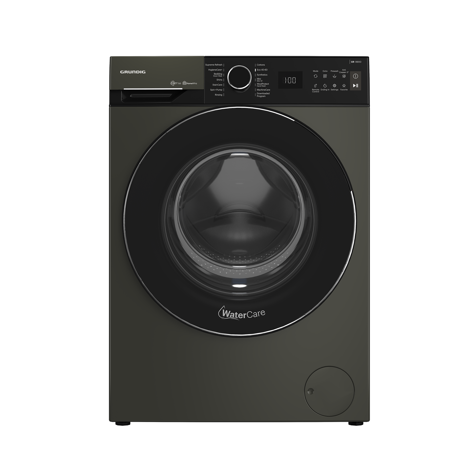 GW9 P810418 M Grundig 10 Kg Inverter Motor HomeDirect Manhattan Gray Çamaşır Makinesi