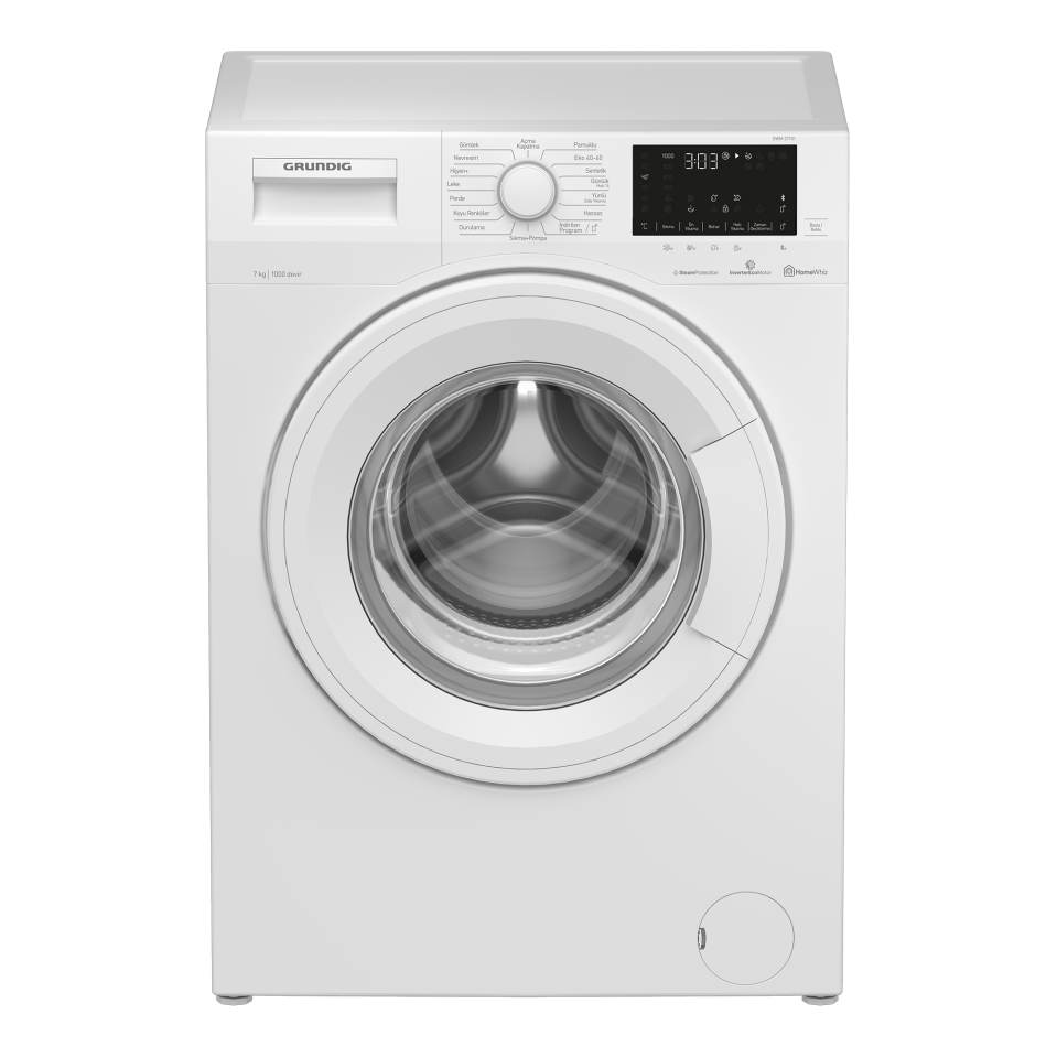 GWM 27101 Grundig 7 Kg Inverter Motor HomeWhiz Smart Çamaşır Makinesi