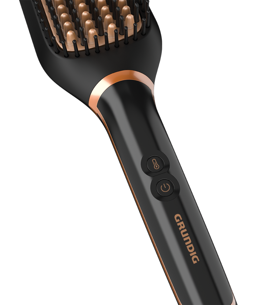 HB 7150 Grundig NaturaShine Elektrikli Seramik Saç Tarağı
