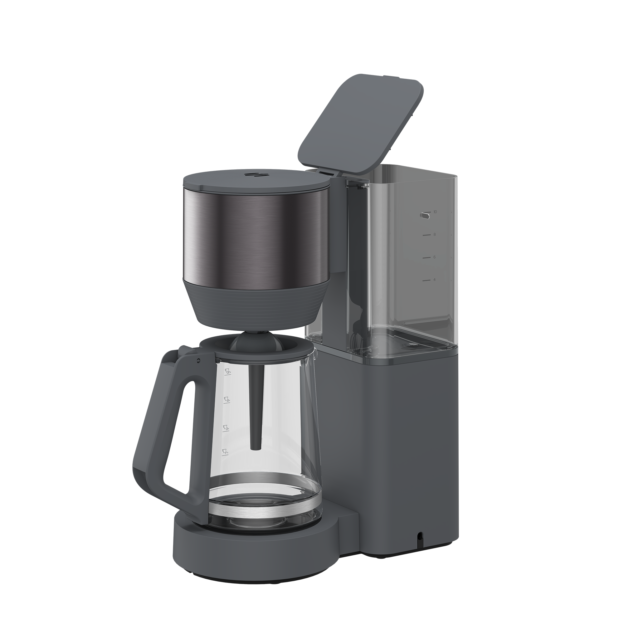 KM 7340 Grundig Dark Inox Filtre Kahve Makinesi