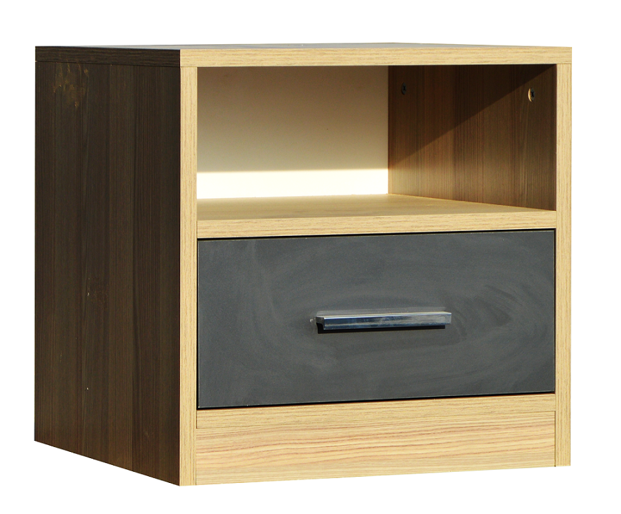 KMD102 Tek Çekmeceli Komodin 45x45cm