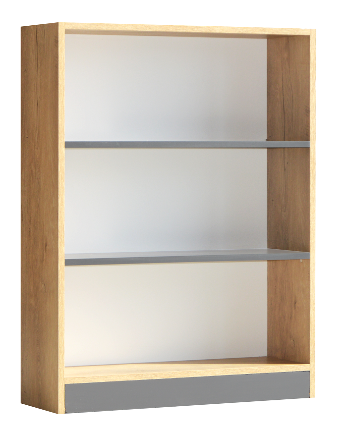 KTP101 Kitaplık 3 Bölmeli 80x27x106cm