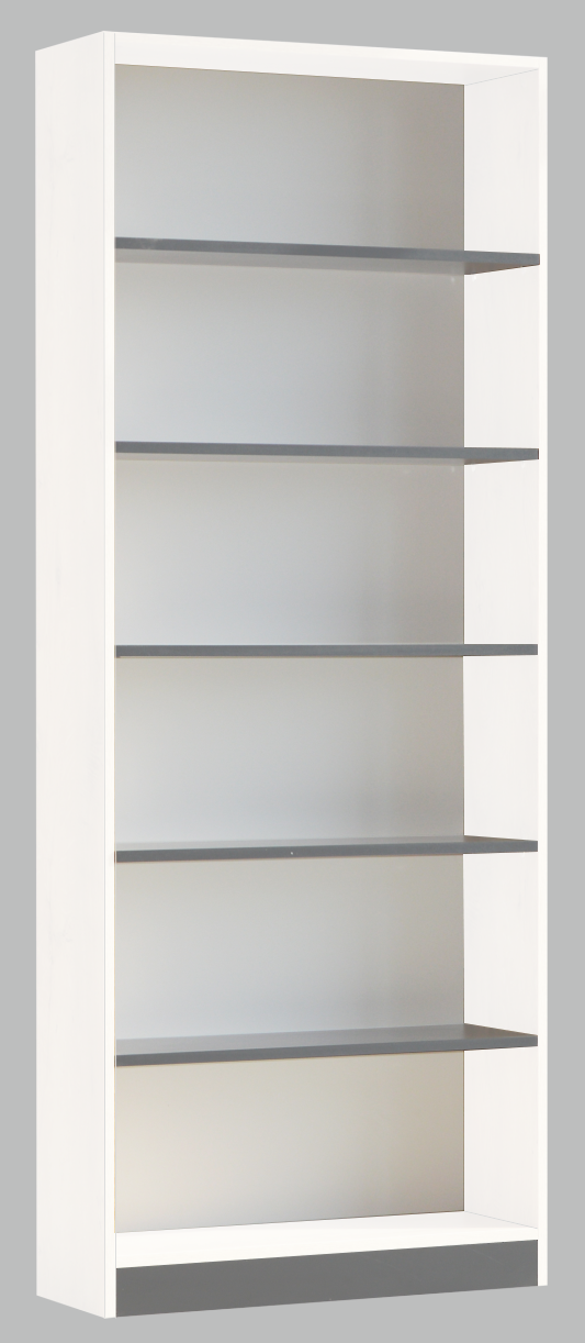 KTP102 Kitaplık 6 Bölmeli 80x27x202cm