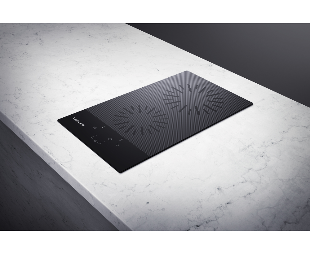 LD 332 VI Leisure Ankastre Domino Siyah Cam Ocak