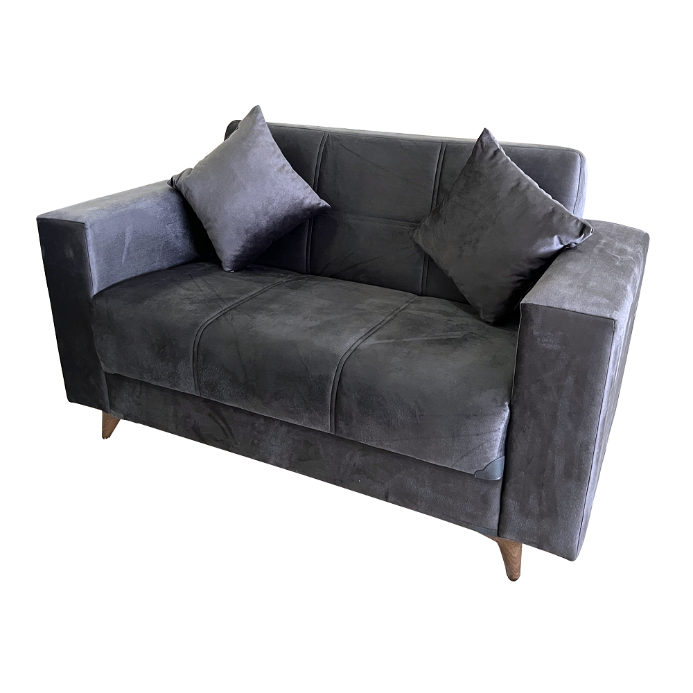 Linda İkili Çekyat Koltuk Antrasit JAG 51