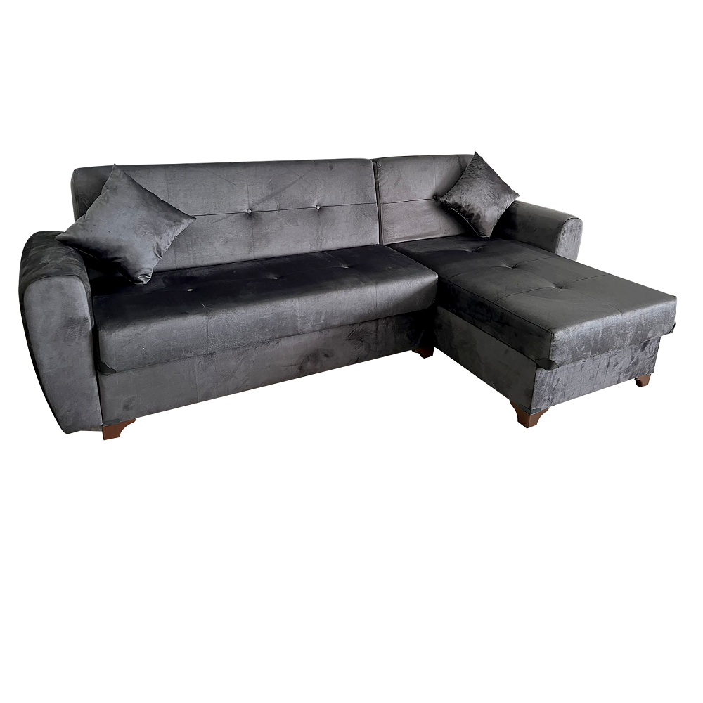 Linda Üçlü Köşe Koltuk Antrasit JAG 51