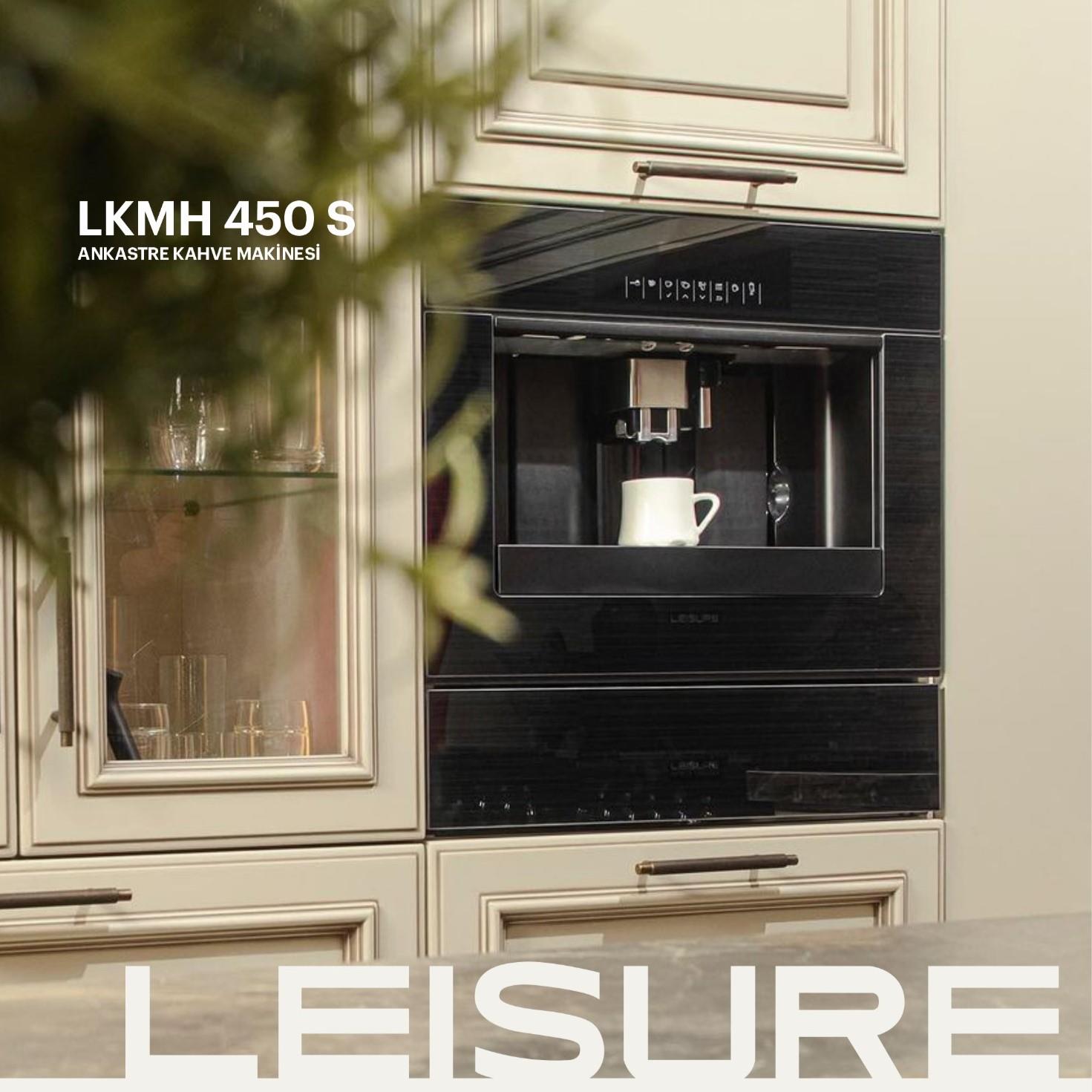 LKHM 450 S Leisure Ankastre Kahve Makinesi