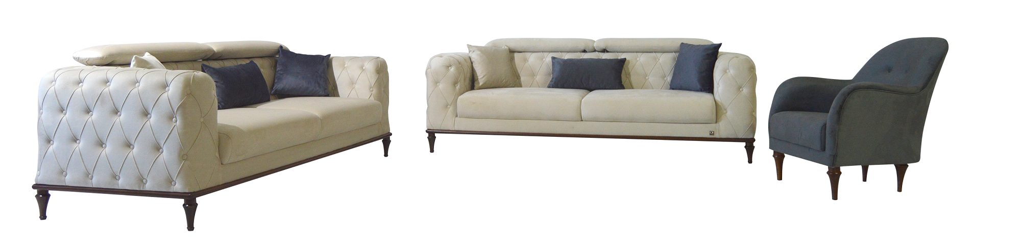 Milano Koltuk Takımı 3+3+1 K:BABYFACE03 B:BABYFACE28