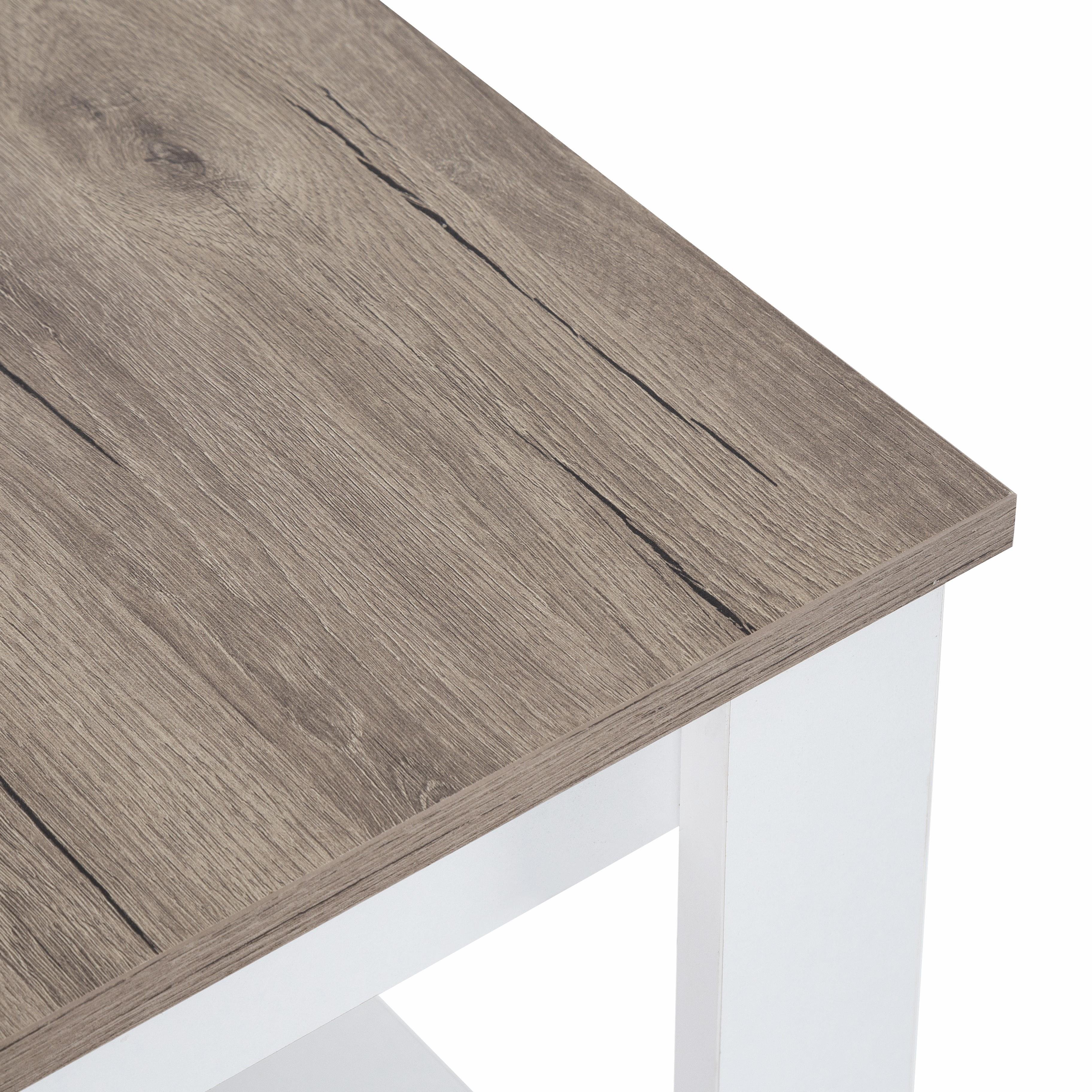 Montana Raflı Kare Köşe Sehpa 45x45x55cm