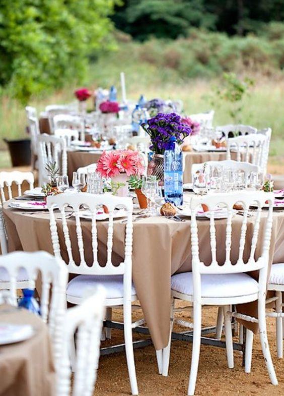 Napolyon Düğün Sandalyesi Beyaz