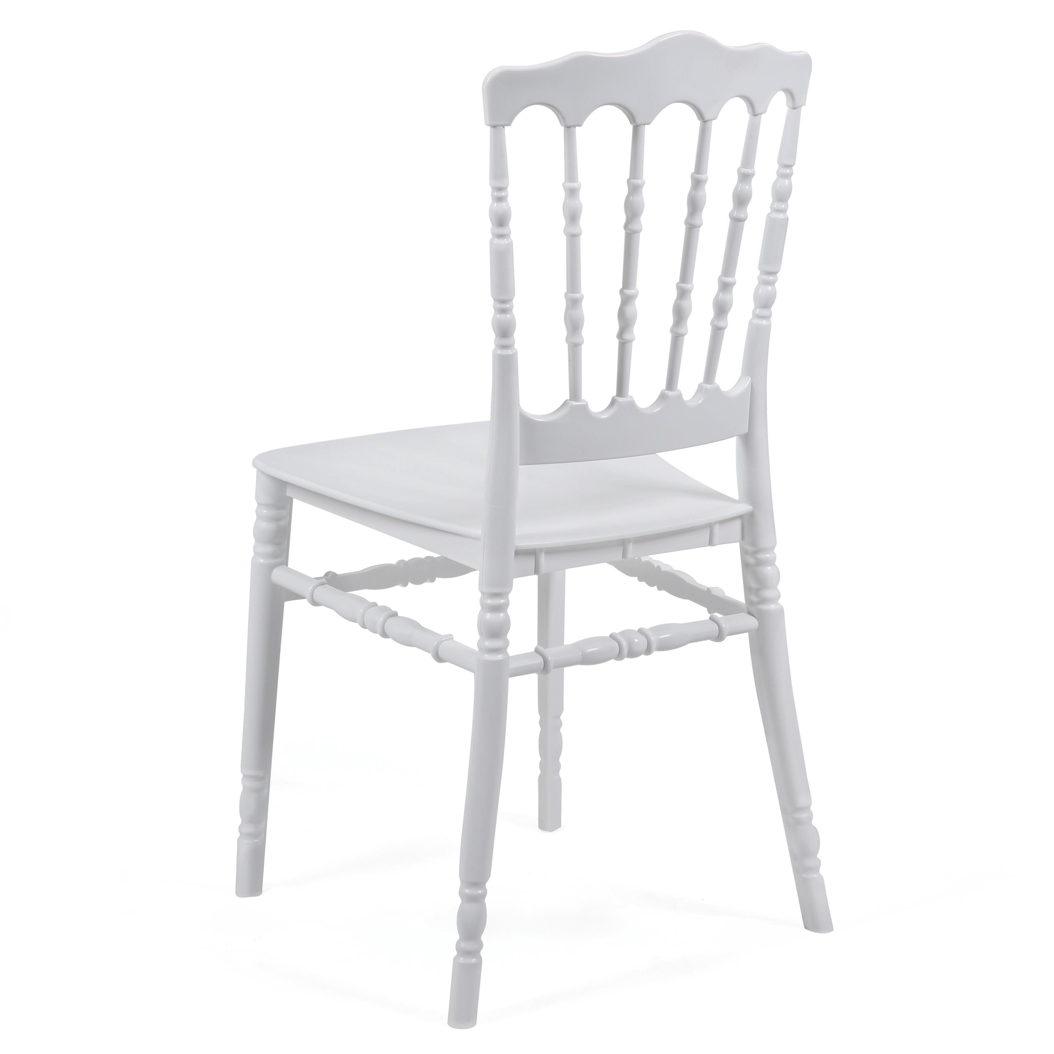 Napolyon Düğün Sandalyesi Beyaz