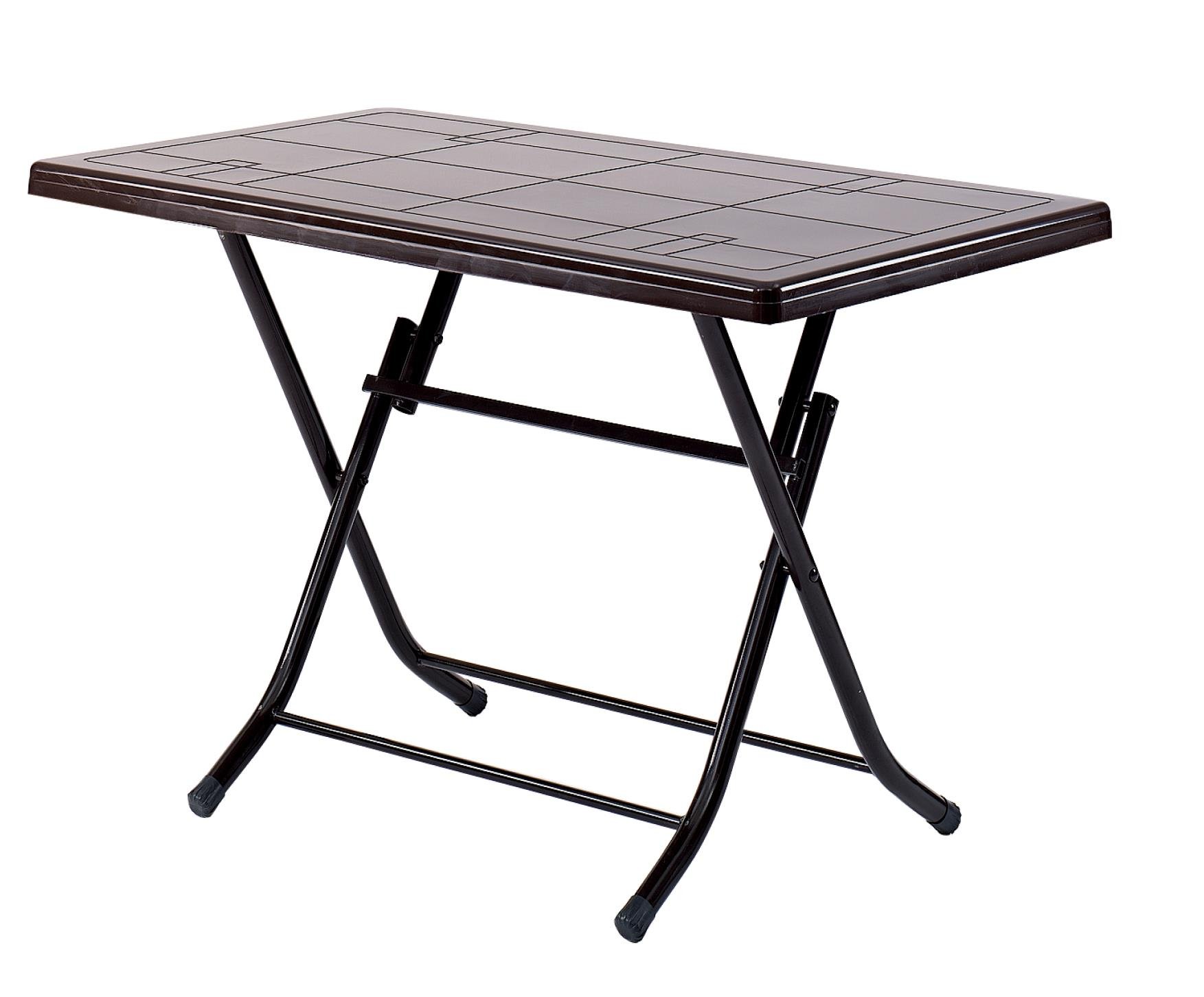 Neptün Starlux Katlanır Ayak Masa Kahve 68x118