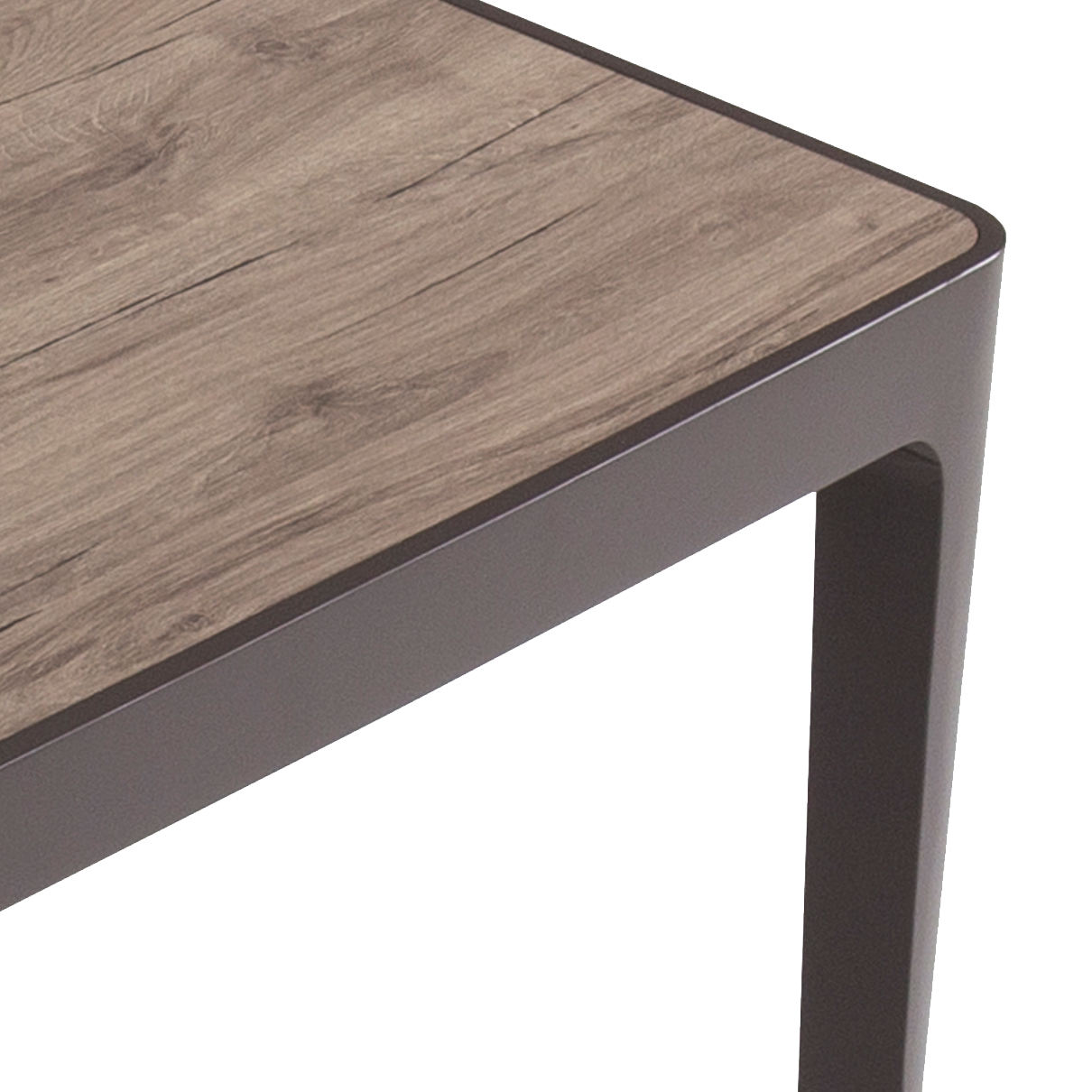 Nichole Ahşap Ayaklı Köşe Sehpa 43x43x55cm