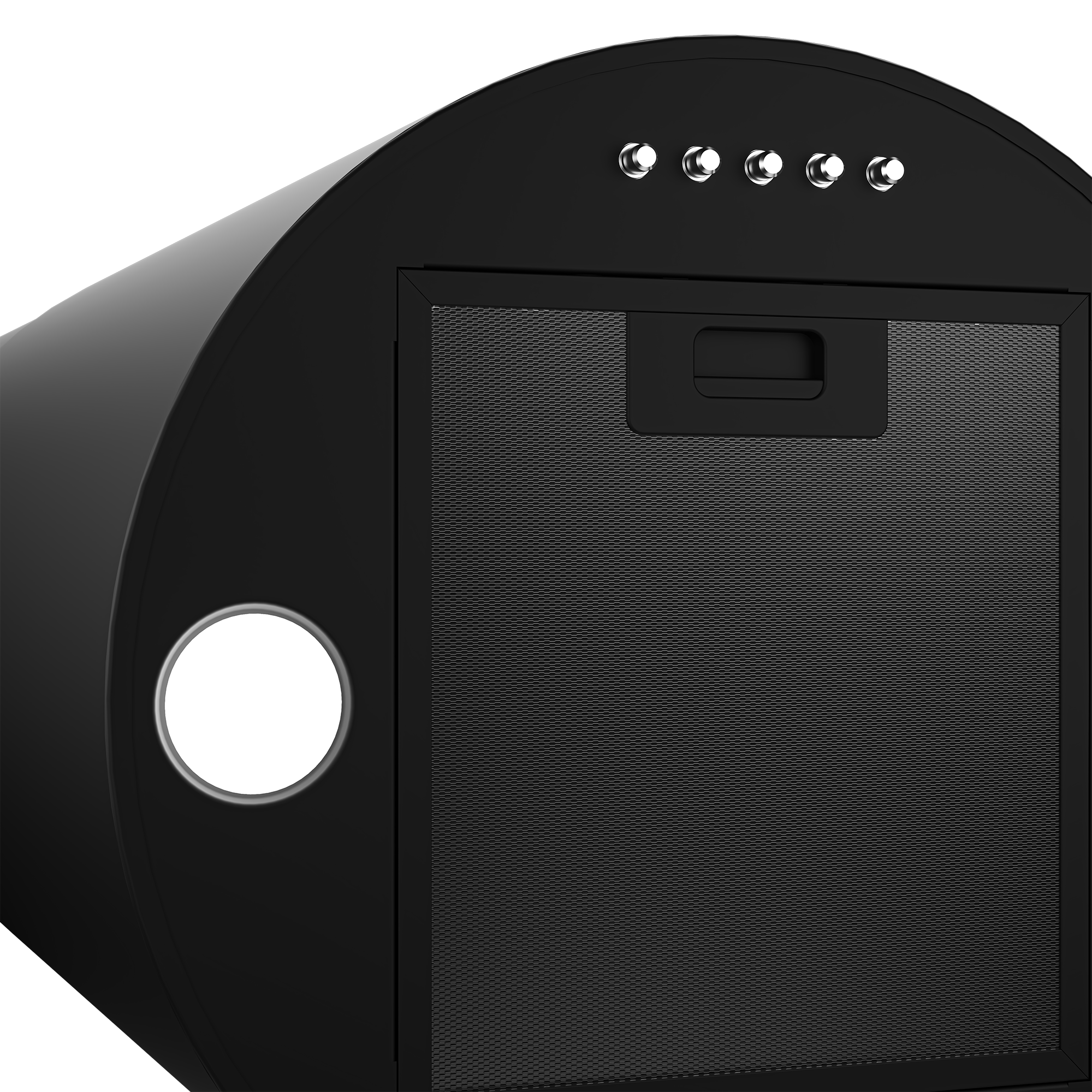 PDLA 39 S Leisure Boru Tipi Siyah Ada Davlumbaz