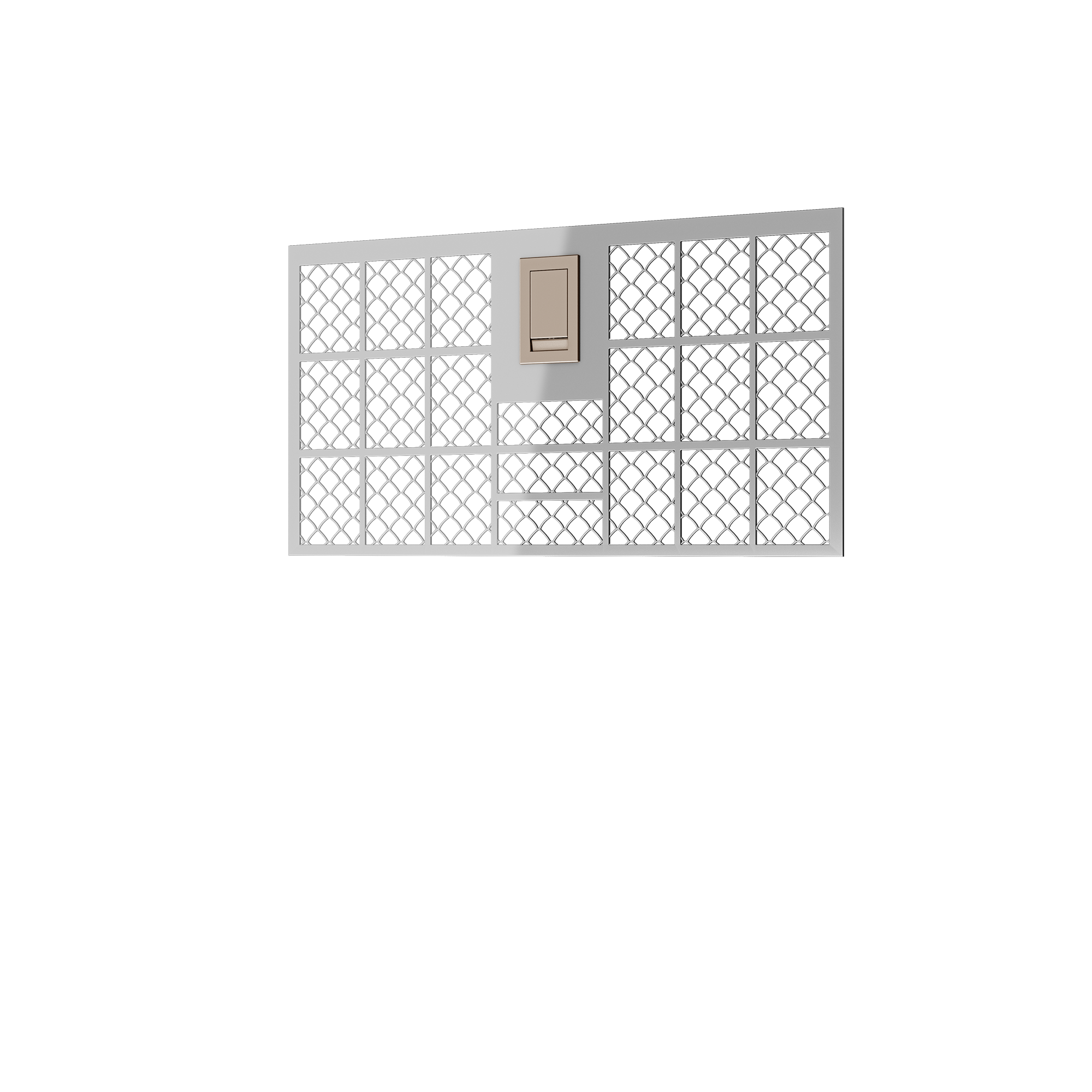 PDLG 91 S Leisure Silver 85.5cm Gömme Aspiratör