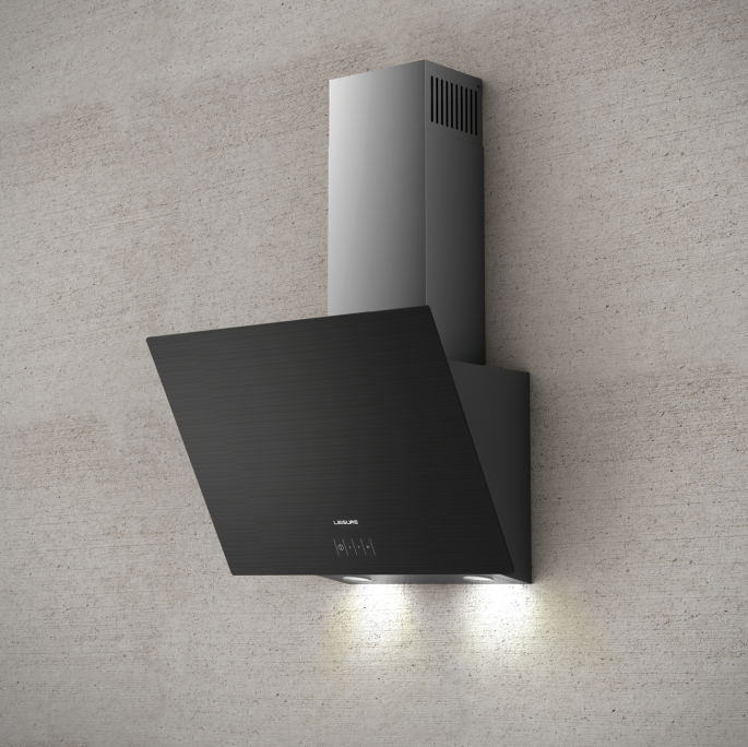 PDLY 60 E1S Leisure Siyah Cam Y Tipi Davlumbaz