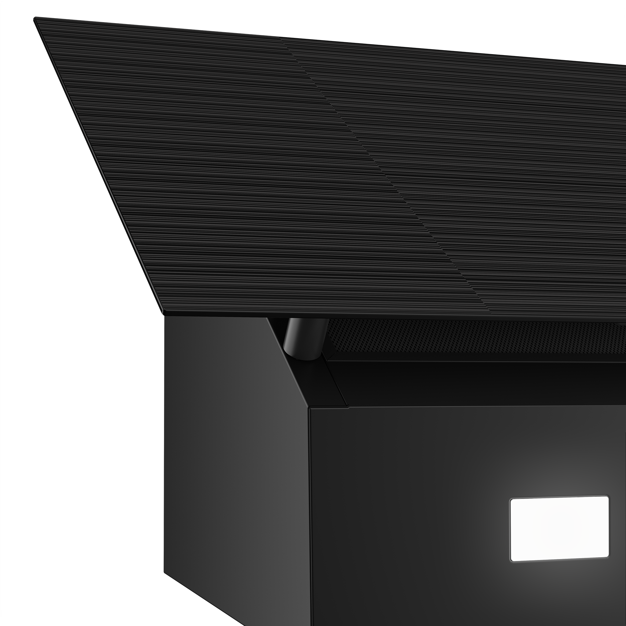 PDLY 909 S Leisure Siyah Cam Y Tipi Davlumbaz