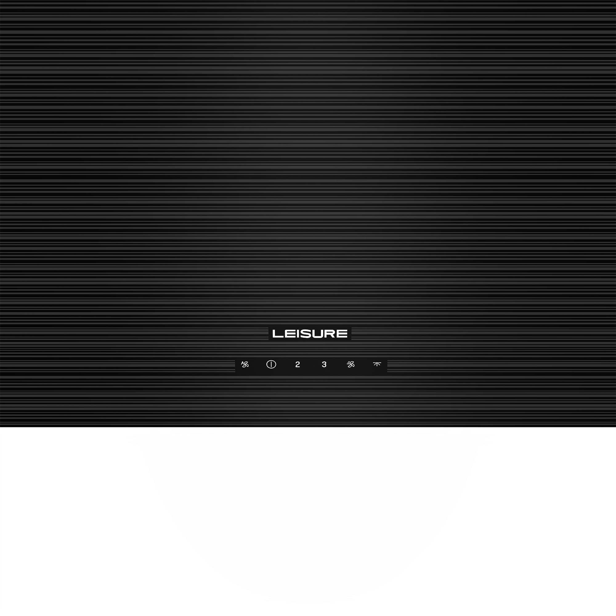 PDLY 909 S Leisure Siyah Cam Y Tipi Davlumbaz