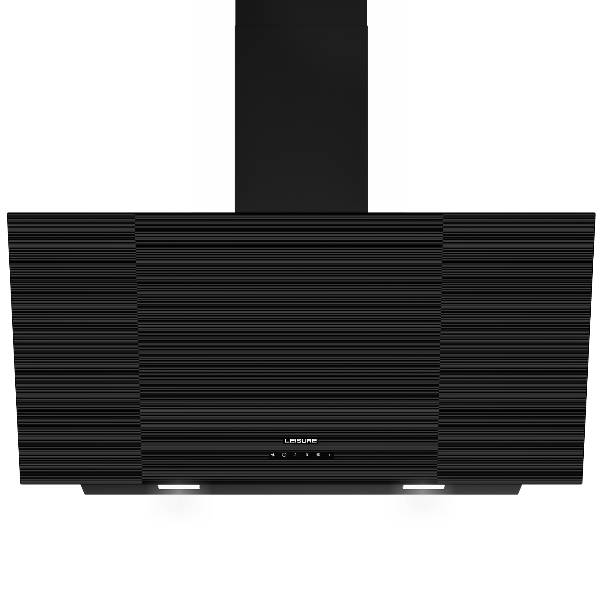 PDLY 909 S Leisure Siyah Cam Y Tipi Davlumbaz