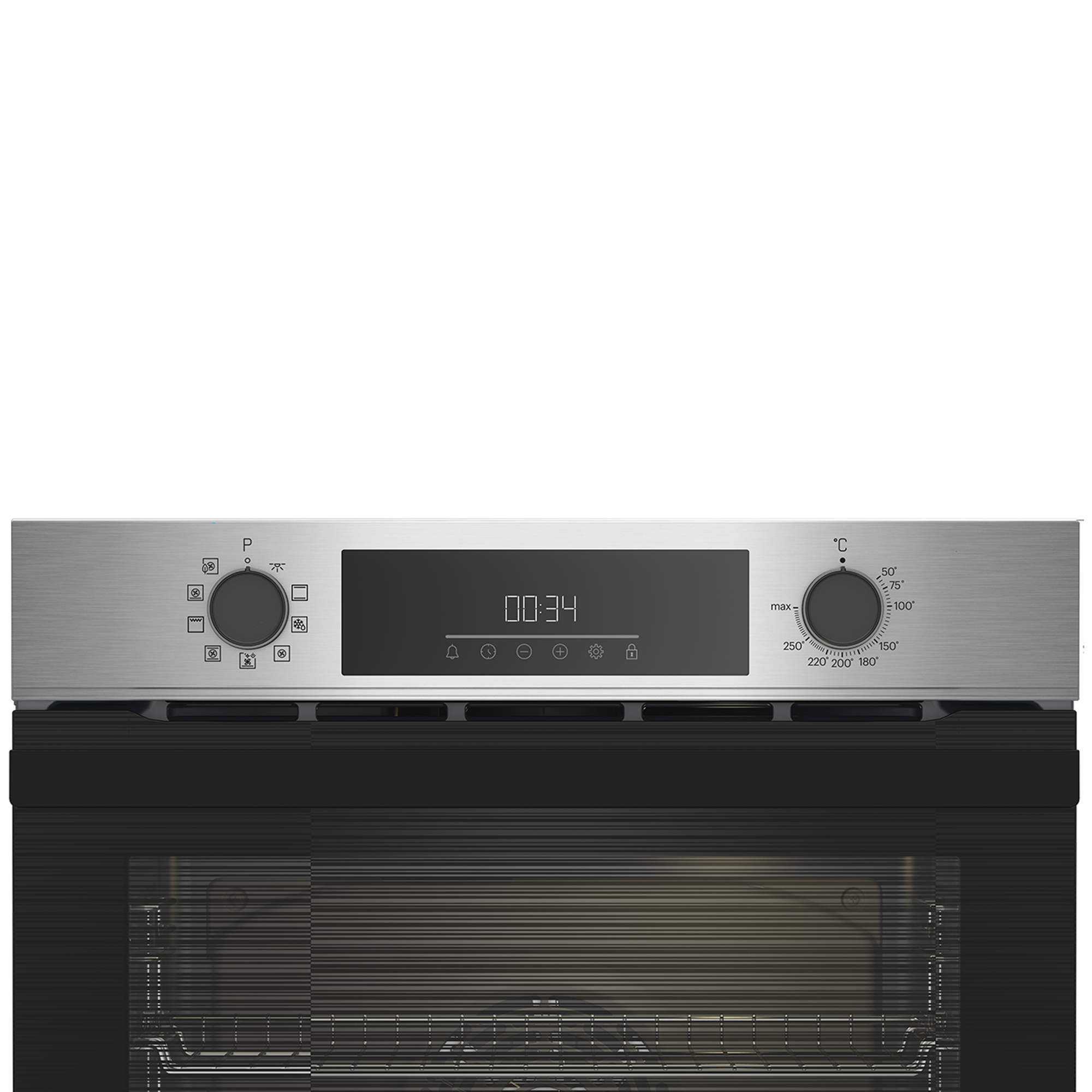 PFL 9944 I Leisure Ankastre Inox / Siyah Cam Fırın