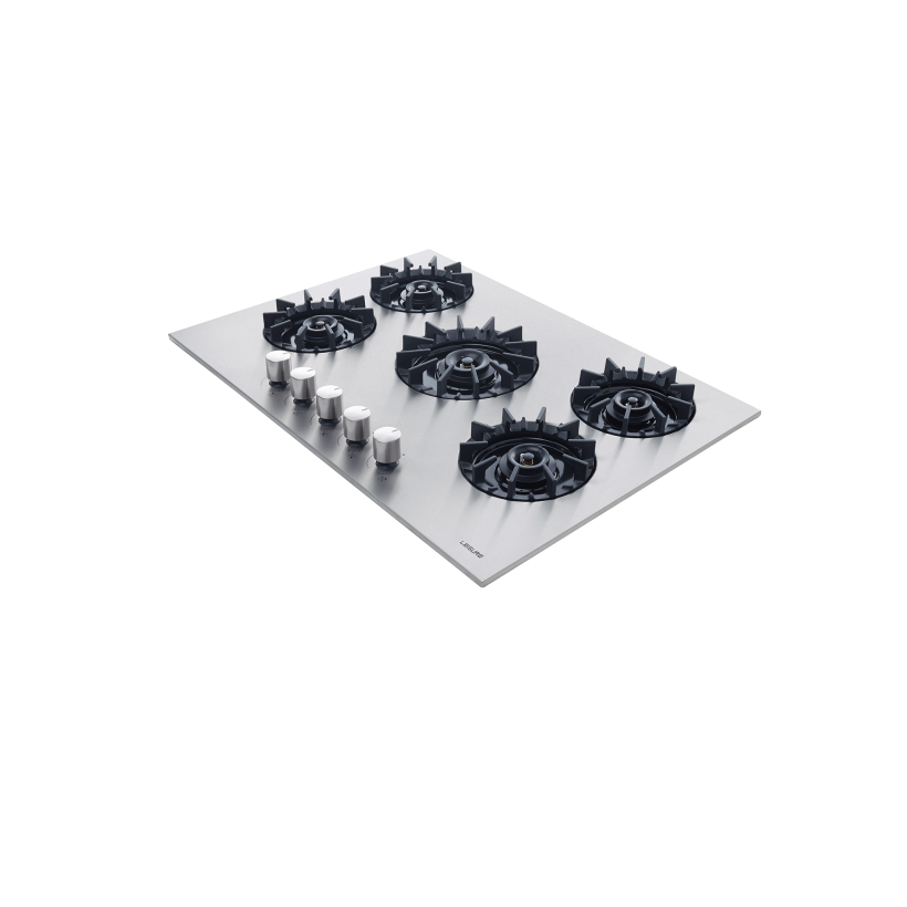 POCD 750 I Leisure Ankastre 5 Göz Gaz Inox Ocak