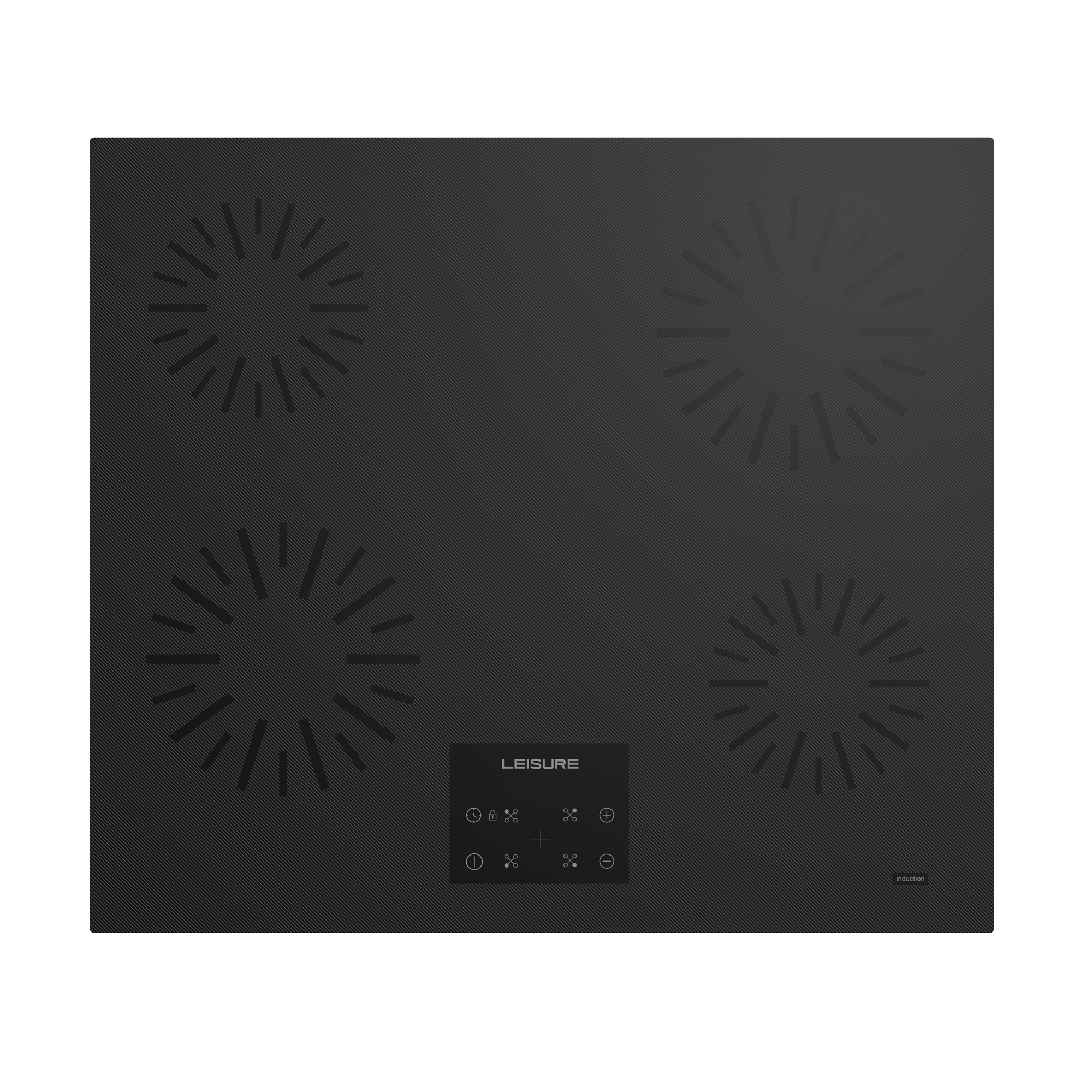 POL 603 IS Leisure Ankastre Siyah İndüksiyonlu Cam Ocak