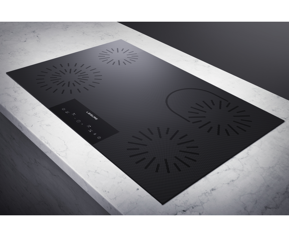 POL 801 VS Leisure Ankastre Elektrikli Siyah Cam Ocak