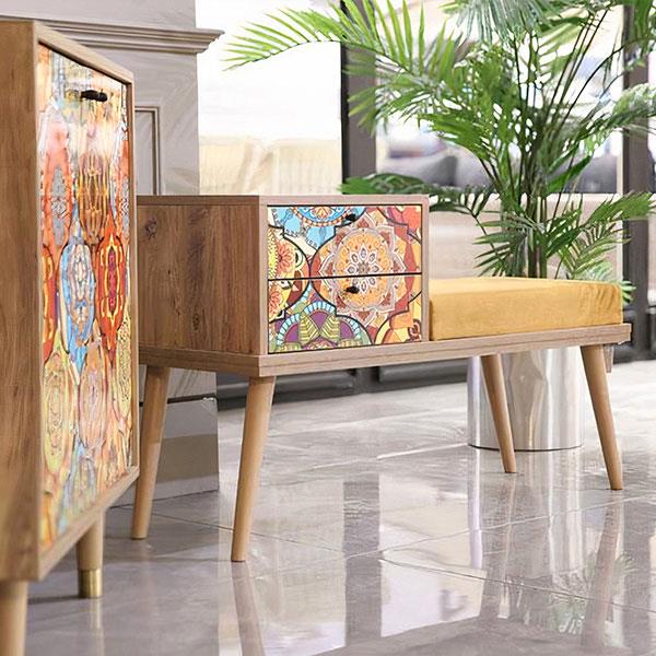 Pretoria Antre Çekmeceli Puf