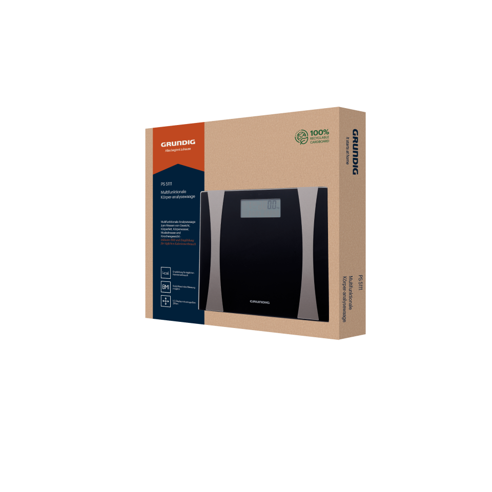 PS 5111 Grundig Çok Fonksiyonlu Vücut Analiz Tartısı