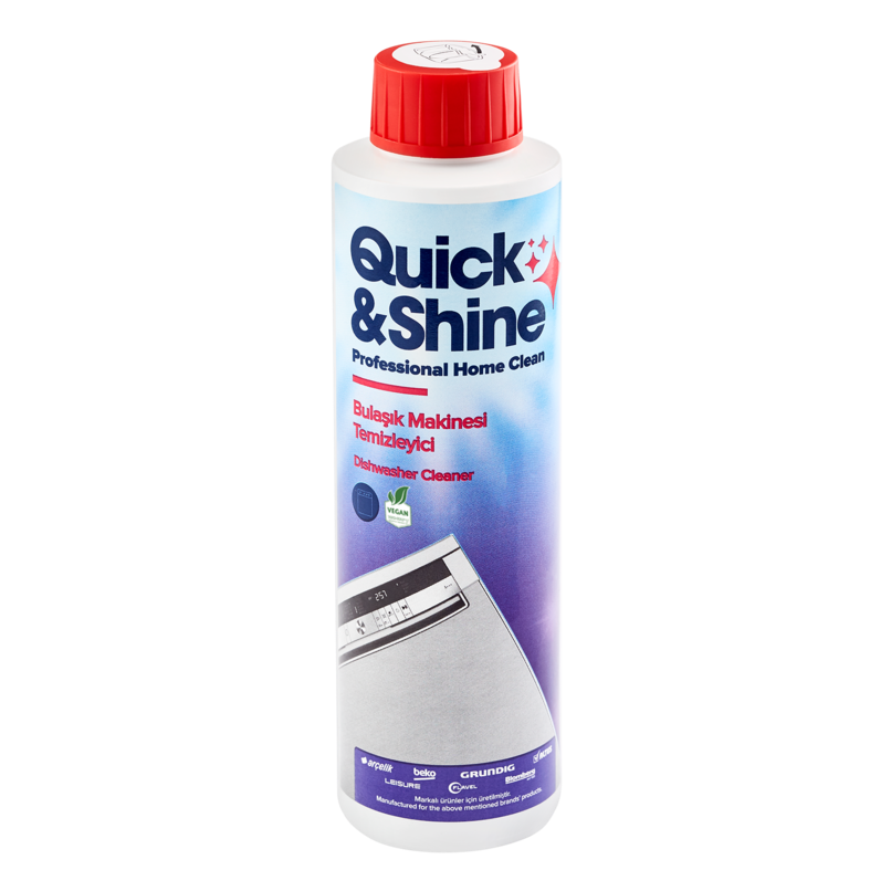 Quick & Shine - Bulaşık Makinesi Temizleme Sıvısı (vegan)
