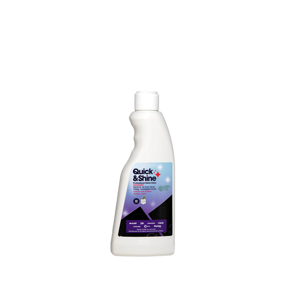 Quick & Shine - Seramik ve Cam Ocak Temizleyici Krem