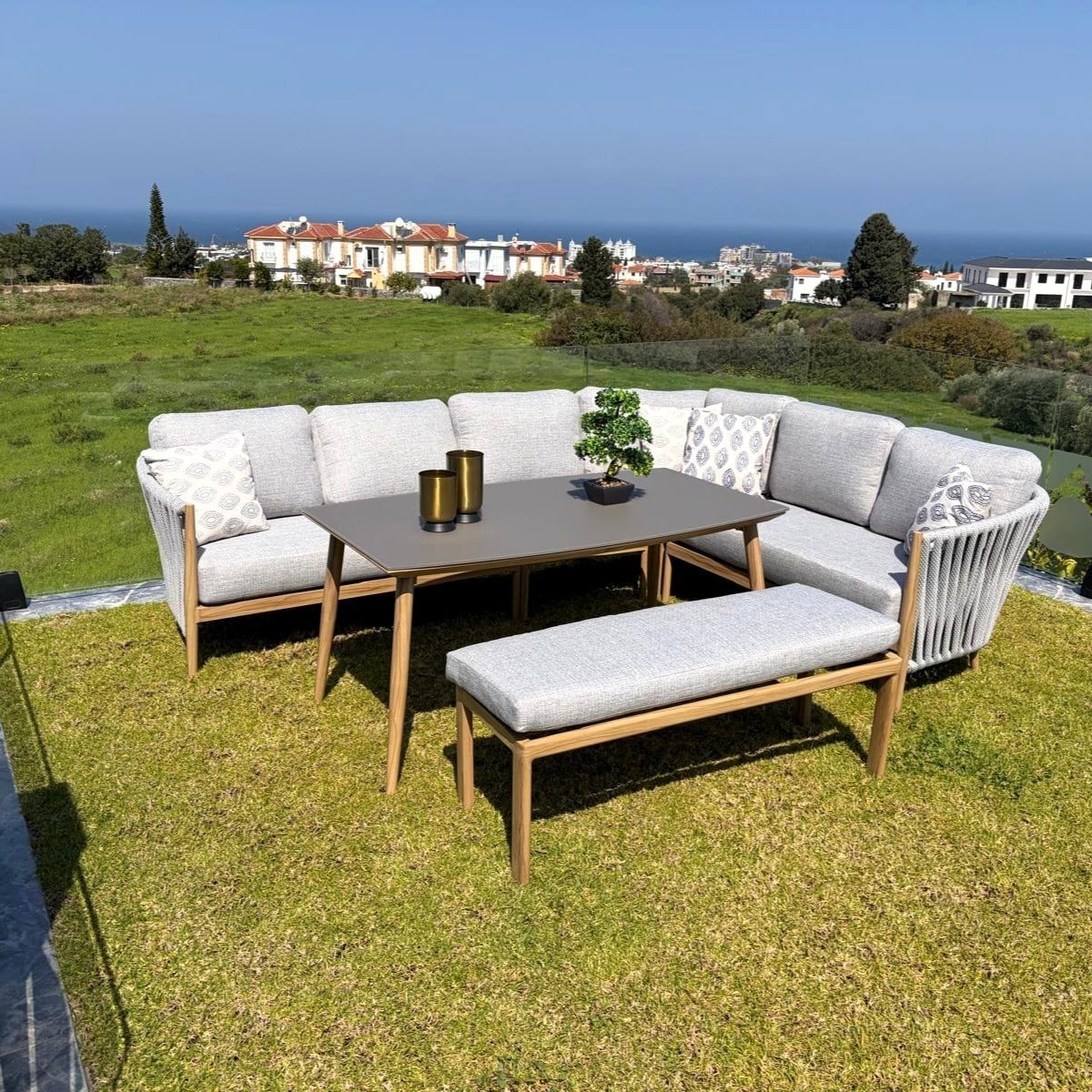 Rodos Lounge & Dining Köşe Takımı ve Bank