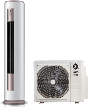 RotaClimate 24000Btu/26000Btu DC Inverter Tek Faz (Mono phase) Salon Tipi Yuvarlak Klima