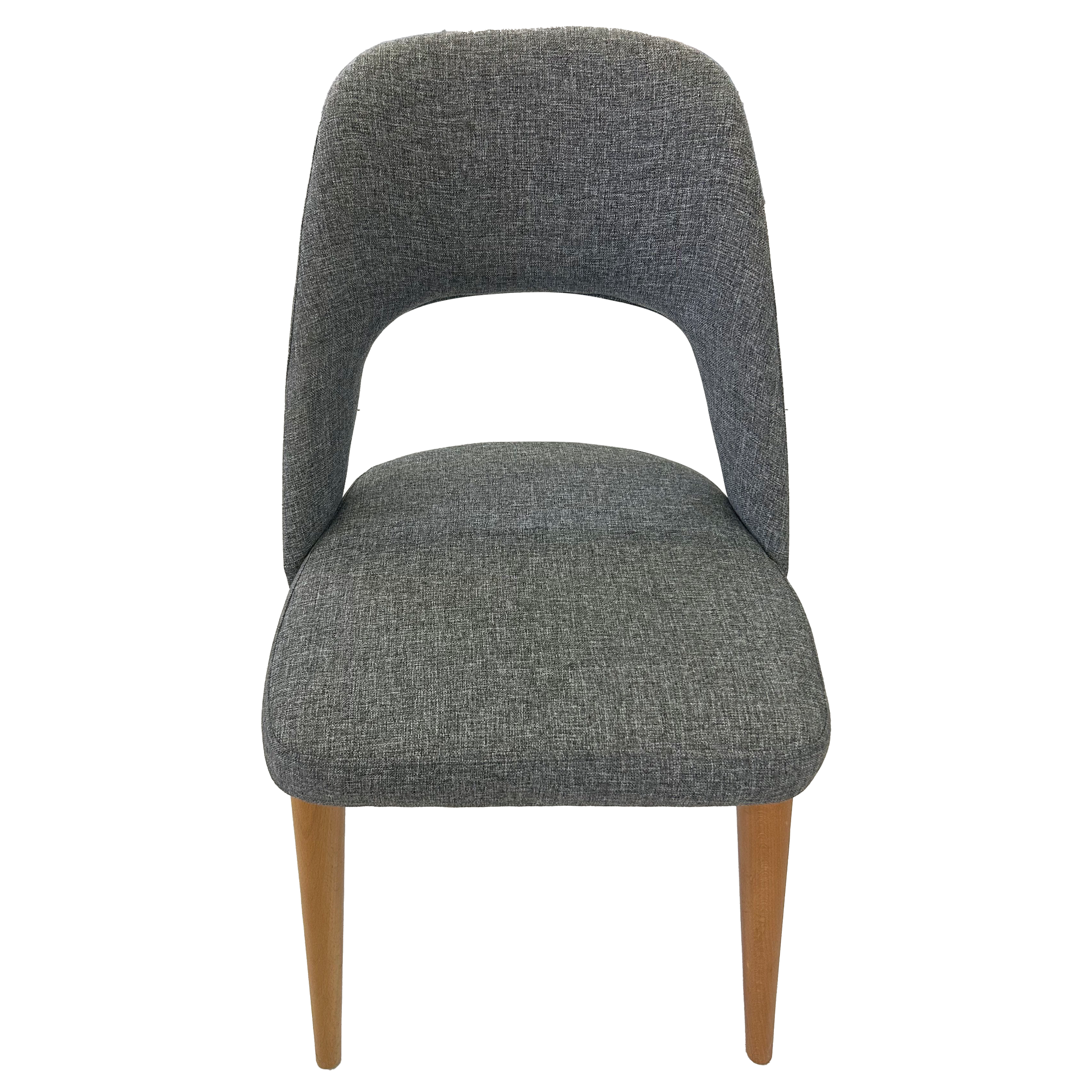 Sandalye Lotus Naturel Ceviz Ayak - Etna 106 Parma Kumaş