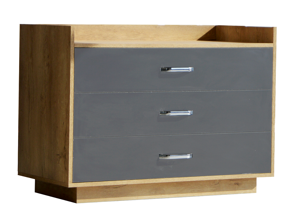 SFN102 Şifonyer Üç Çekmece Bir Raf 55x110 H:80