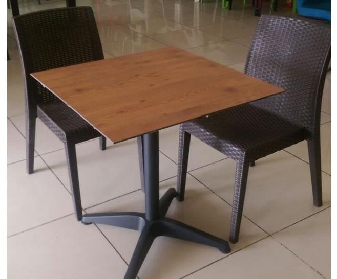 Siena Starlux Rattan Kolsuz Sandalye Kahve