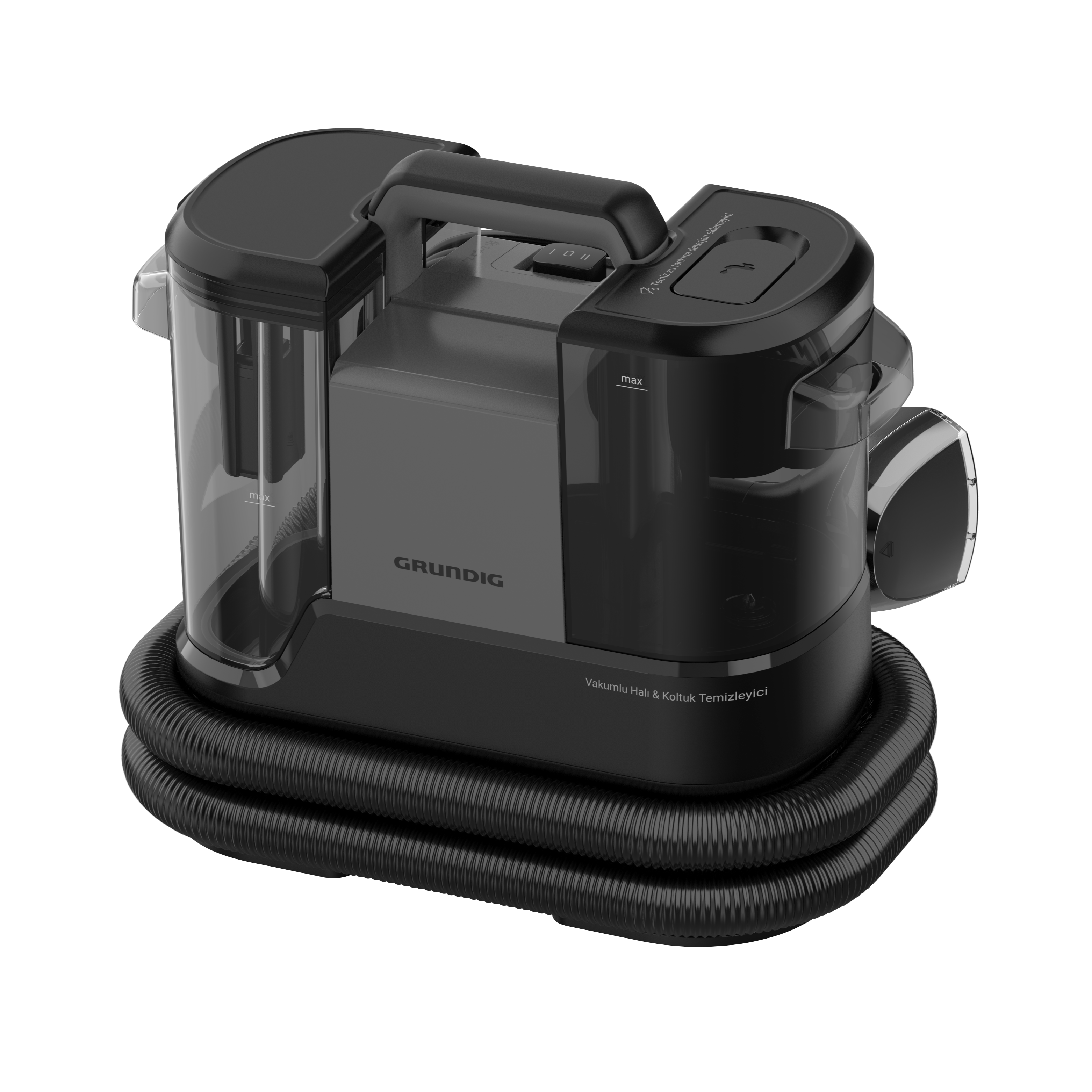 SVC 1585 Grundig Vakumlu Halı & Koltuk Temizleyici Siyah