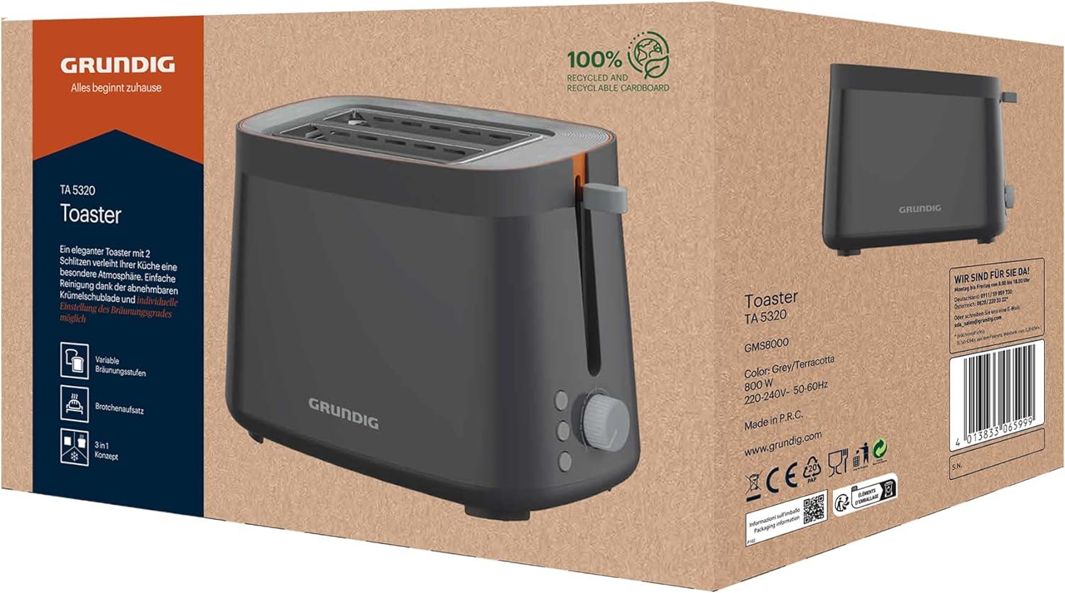 TA 5320 Grundig Ekmek Kızartma Makinesi